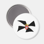 Ceuta-Flagge-Magnet Magnet (Vorderseite/Rückseite)