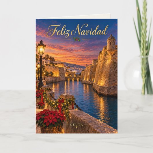 Ceuta Frohe Weihnachten (Vorderseite)