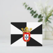 Ceuta Hochwertige Flagge Postkarte (Stehend Vorderseite)
