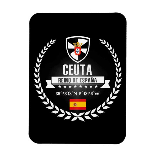 Ceuta Magnet (Vertikal)
