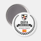 Ceuta Magnet (Vorderseite/Rückseite)