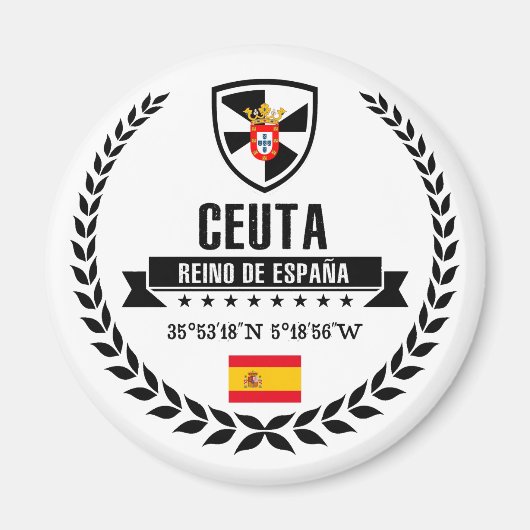 Ceuta Magnet (Vorne)