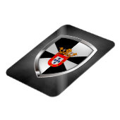 Ceuta Mettalic Emblem Magnet (Linke Seite)