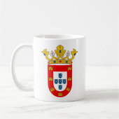 Ceuta-Wappen Detail Kaffeetasse (Links)