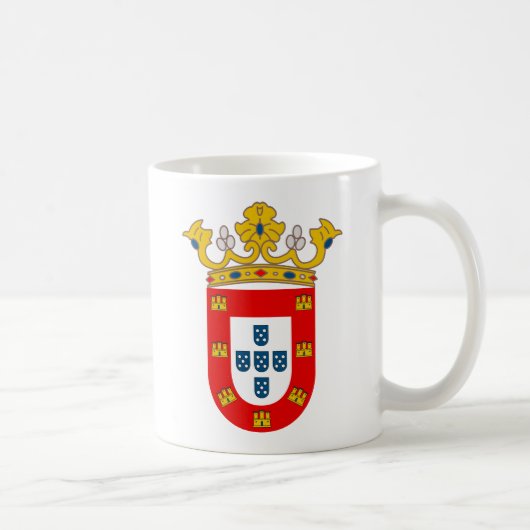 Ceuta-Wappen Detail Kaffeetasse (Rechts)