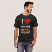 Cevapcici Kebab Balkan cuisine 10 T-Shirt (Vorne ganz)