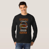 Cevapcici Kebab Balkan cuisine 21 T-Shirt (Vorne ganz)