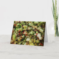 "Ceviche" Get Well Card
