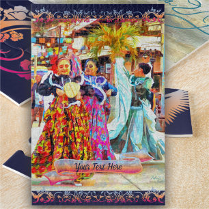 Ceviche Mexican Festival Dancers 2549 Puzzle