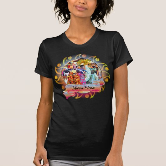 Ceviche Mexican Festival Dancers 2549 T-Shirt (Vorderseite)