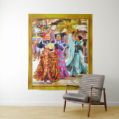 Ceviche Mexican Festival Dancers 2549 Wandteppich (Beispiel)