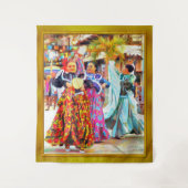 Ceviche Mexican Festival Dancers 2549 Wandteppich (Vorderseite)