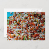 Ceviche Postcard Postkarte (Vorne/Hinten)