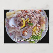 Ceviche - Stolz Perus Postkarte (Vorderseite)