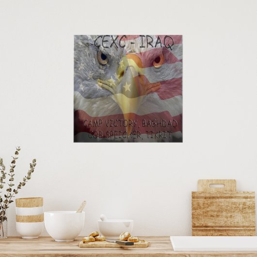 CEXC Eagle Poster (Küche)