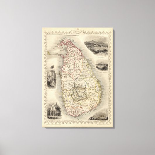 Ceylon 2 leinwanddruck (Vorderseite)