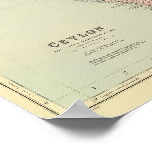 Ceylon 2 poster (Ecke)
