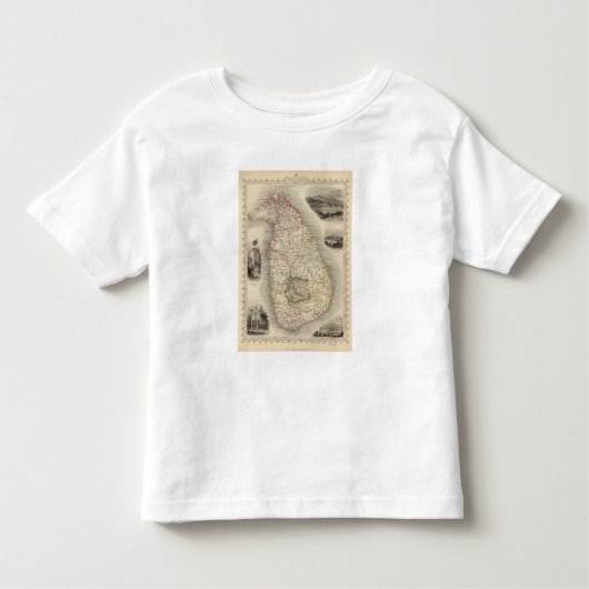 Ceylon Kleinkind T-shirt (Vorderseite)