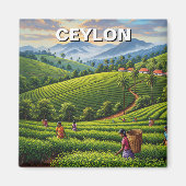 Ceylon Sri Lanka Travel Magnet (Vorne)