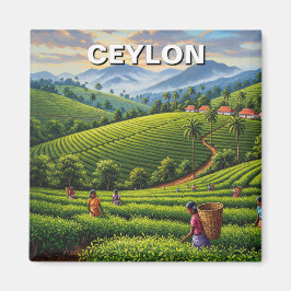 Ceylon Sri Lanka Travel Magnet