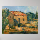 Cezanne - Abandoned House Poster (Vorne)