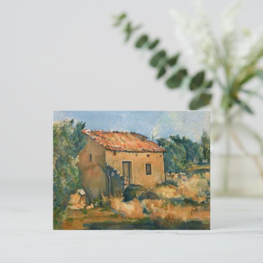 Cezanne - Abandoned House Postkarte (Stehend Vorderseite)