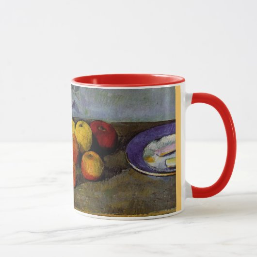 Cezanne - Äpfel und Biskuits Tasse (Rechts)