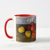 Cezanne - Äpfel und Kekse Tasse (Links)