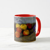 Cezanne - Äpfel und Kekse Tasse (VorderseiteRechts)