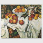 Cezanne - Äpfel und Orangen Geschenkpapier (Flach)