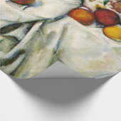 Cezanne - Äpfel und Orangen Geschenkpapier (Ecke)