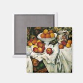 Cezanne - Äpfel und Orangen Magnet (Vorderseite/Rückseite)