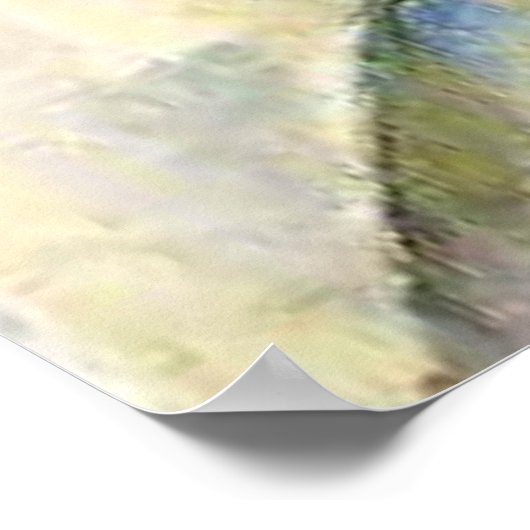 Cezanne - Äpfel und Orangen Poster (Ecke)