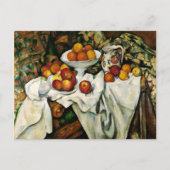 Cezanne - Äpfel und Orangen Postkarte (Vorderseite)