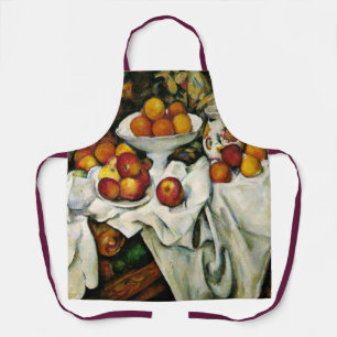 Cezanne - Äpfel und Orangen, Schürze