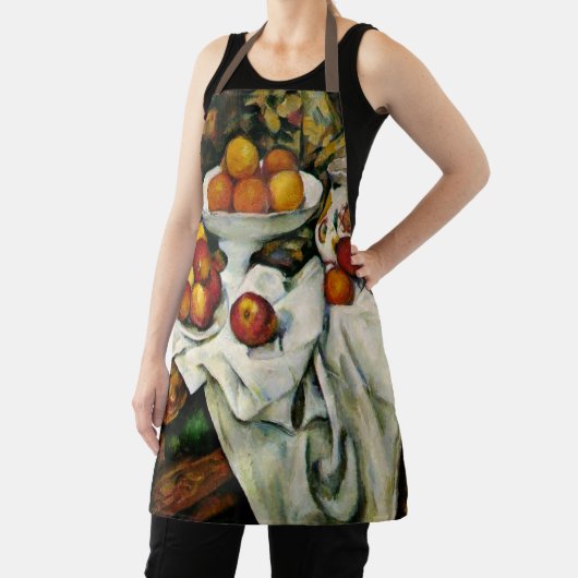 Cezanne - Äpfel und Orangen, Schürze (InSitu)