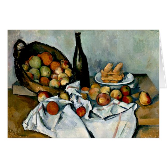 Cezanne - Äpfelkörbe (Vorderseite (Horizontal))