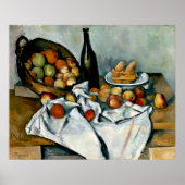 Cezanne - Äpfelkörbe Poster (Vorne)