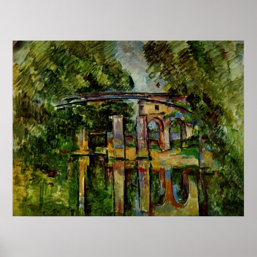 Cezanne - Aqueduct and Lock, Poster (Vorne)