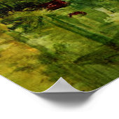 Cezanne - Aqueduct and Lock, Poster (Ecke)