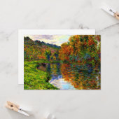 Cezanne - Arm of the Jeufosse, Herbst, Karte (Vorderseite/Rückseite Beispiel)