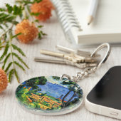 Cezanne - Aussicht auf l'Estaque Schlüsselanhänger (Vorderseite rechts)