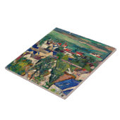 Cezanne - Auvers, Panoramablick, Fliese (Seite)