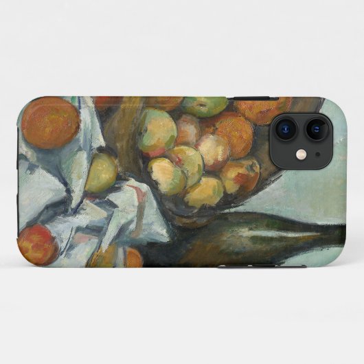 Cezanne Basket Apples Impressionismus Art Case-Mate iPhone Hülle (Rückseite (Horizontal))