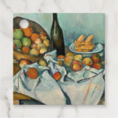 Cezanne Basket Apples Impressionismus Art Geschenkanhänger (Vorderseite)