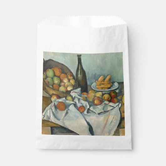 Cezanne Basket Apples Impressionismus Art Geschenktütchen (Vorderseite)