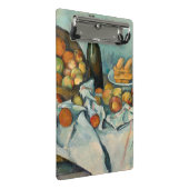 Cezanne Basket Apples Impressionismus Art Mini Klemmbrett (Schrägansicht)