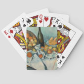 Cezanne Basket Apples Impressionismus Art Spielkarten (Rückseite)