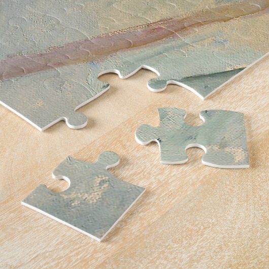 Cezanne Basket von Äpfeln Impressionistische Maler Puzzle (Seite)