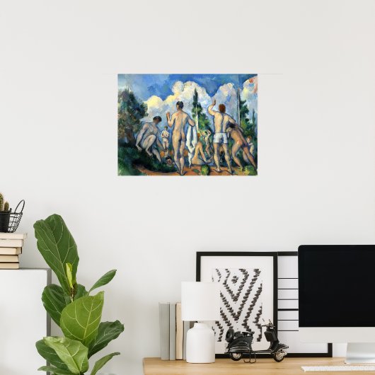 Cézanne - Bathers Poster (Heimbüro)